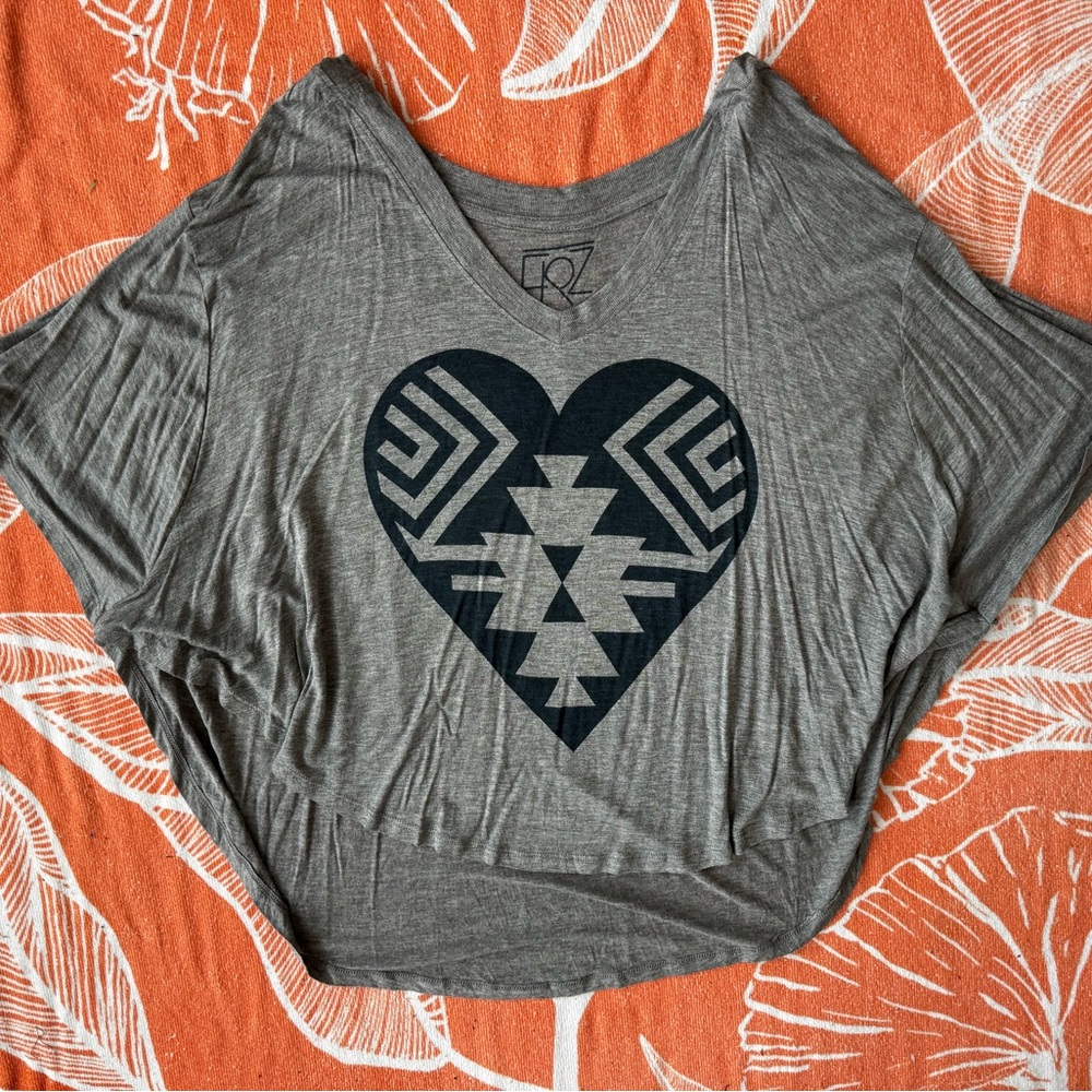 FRZ Poncho Style Graphic Tee